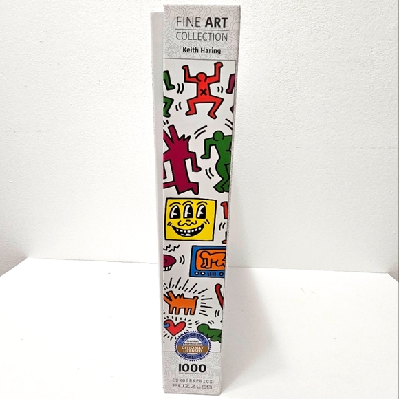 Eurographics Puzzles Fine Art Collection Keith Haring 1000-Piece Jigsaw Puzzle - Picture 6 of 11